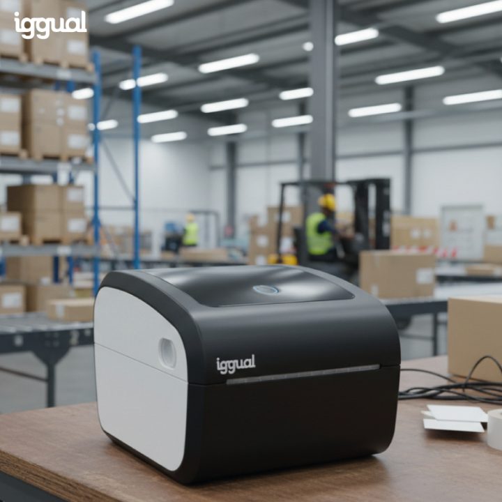 iggual Impressora de etiquetas de envios USB+Bluetooth