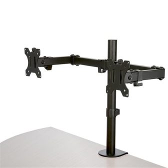 StarTech.com Soporte de Escritorio para 2 Monitores - Mordaza/Ojal…