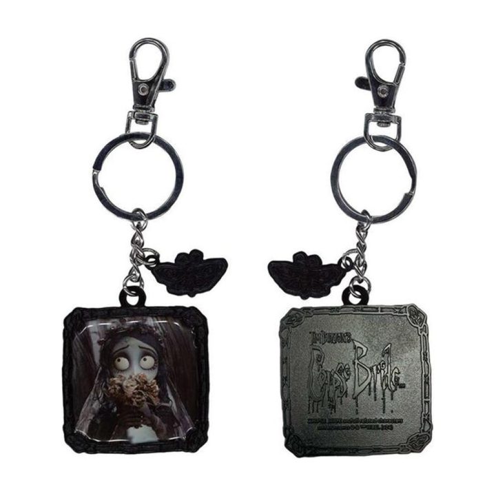 SD Toys Corpse Bride Flowers Metal Keychain (SDTWRN26336)