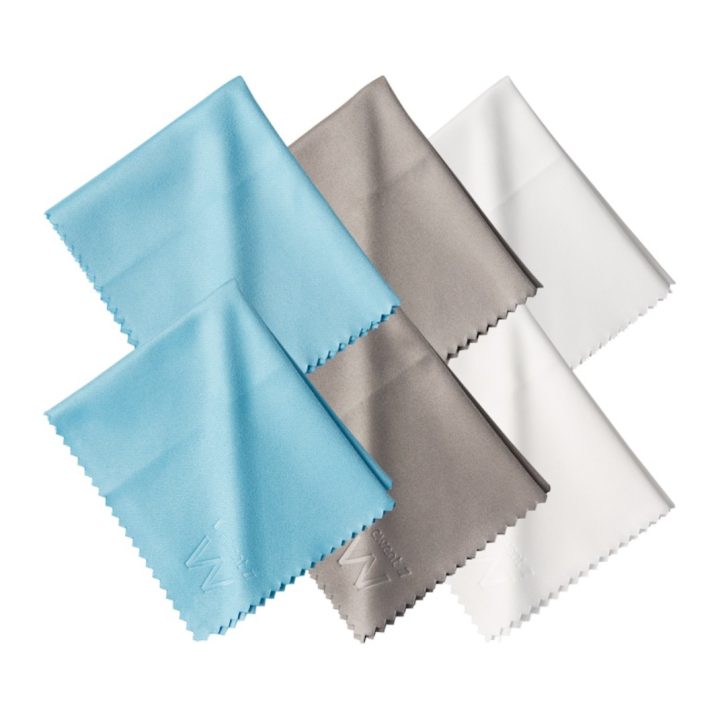 Ewent EW5635 Blue, Gray, White Microfiber Cleaning Cloth, 6 piece(s)