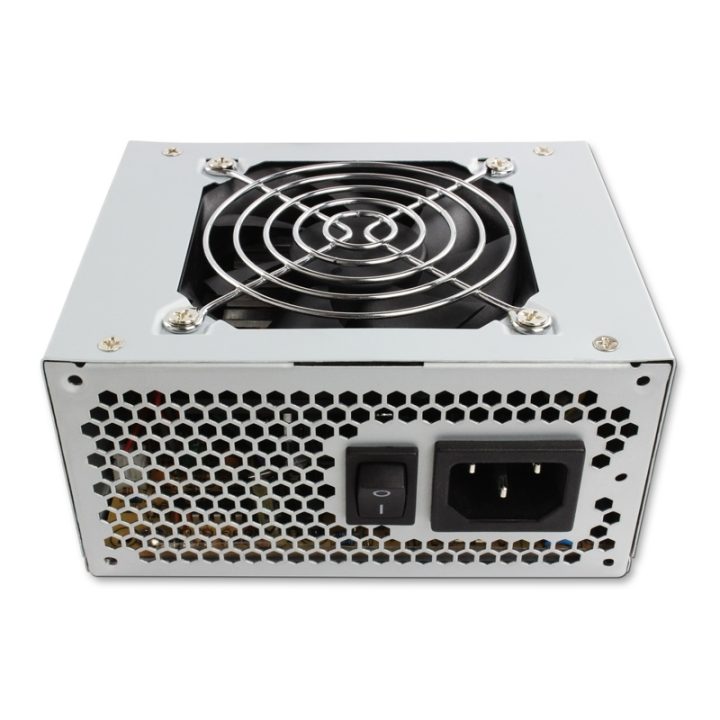 TooQ Ecopower II 500 W 20+4 pin ATX SFX Power Supply Unit Silver