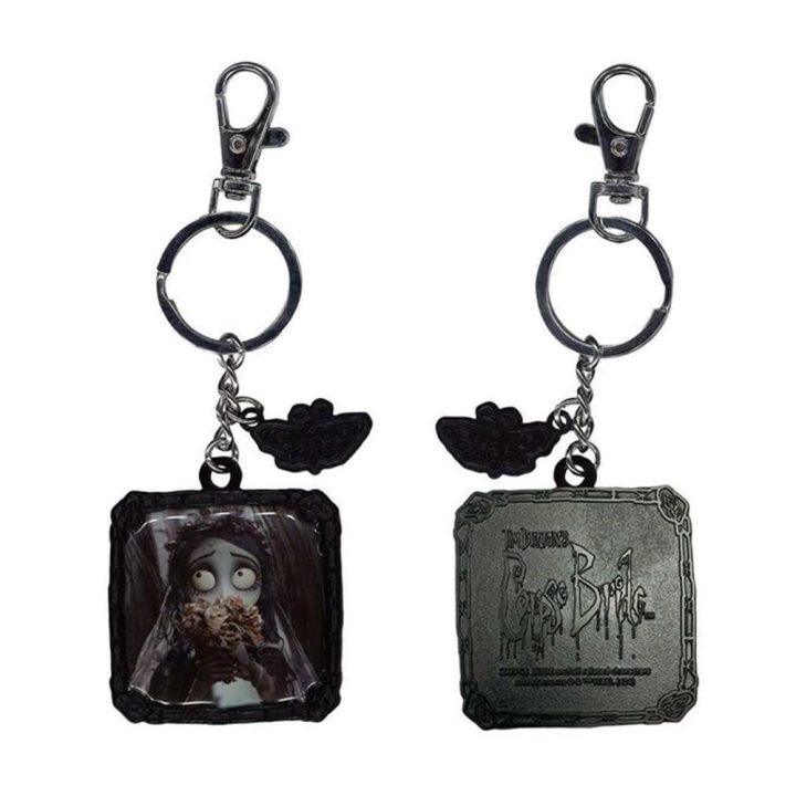 SD Toys Corpse Bride Flowers Metal Keychain (SDTWRN26336)