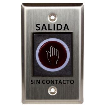 Botão de saída ZKTeco (ref.: acc-eco-push-EB2)