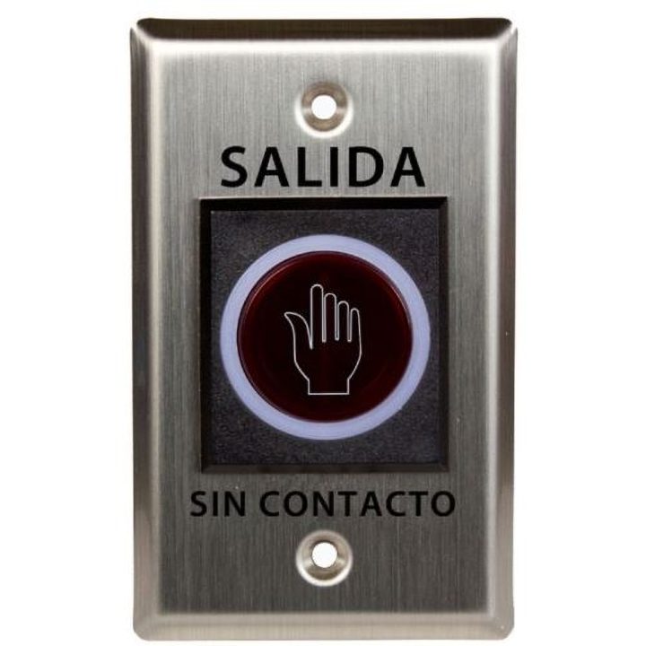 Botão de saída ZKTeco (p/n:acc-eco-push-EB2)