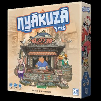 Asmodee Jogo de tabuleiro nyakuza (NYA001ES)