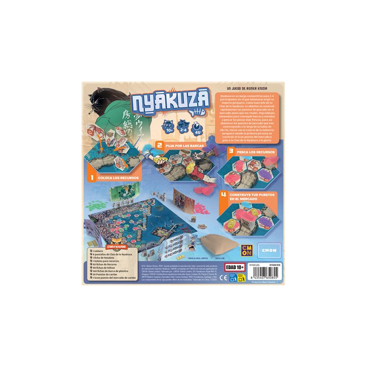 Asmodee Board Game Nyakuza (NYA001ES)