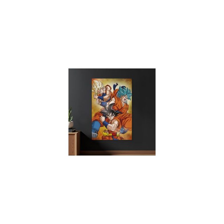 Sd toys Poster 3d 58X38 cm champa goku states dragon ball super…