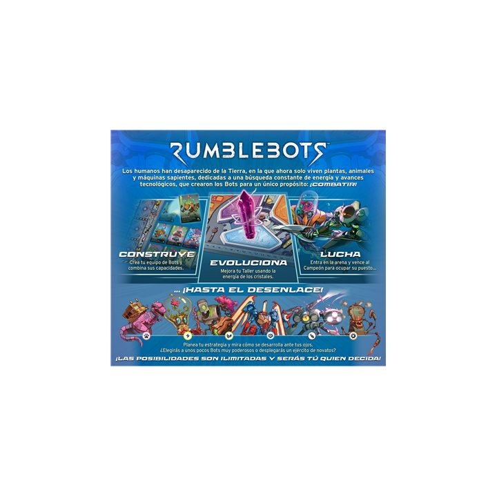 Asmodee Juego de mesa rumblebots (DVG9067)