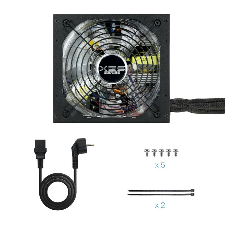 TooQ TQXGEII-800SAP 800 W 20+4 pin ATX ATX Black Power Supply Unit