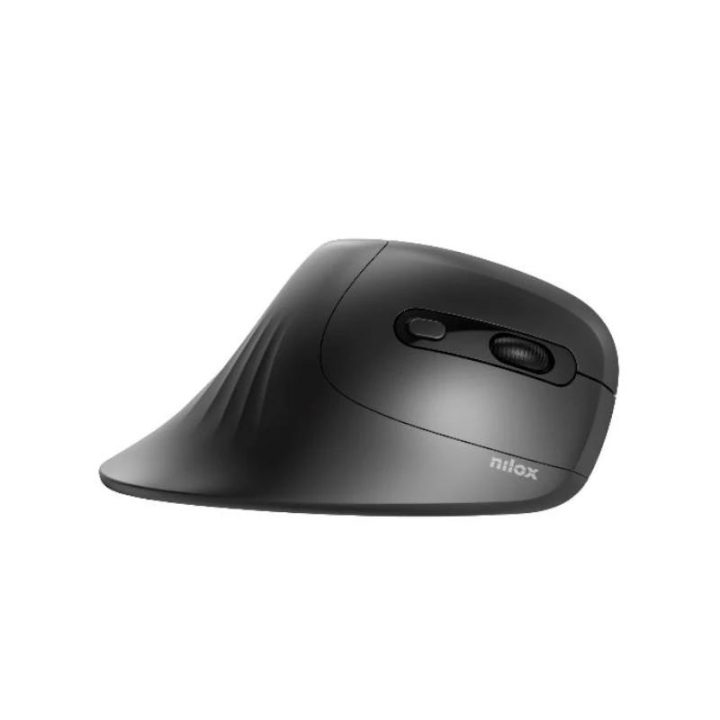 Nilox NXMOEV02 Wireless Vertical Mouse Sil. Black