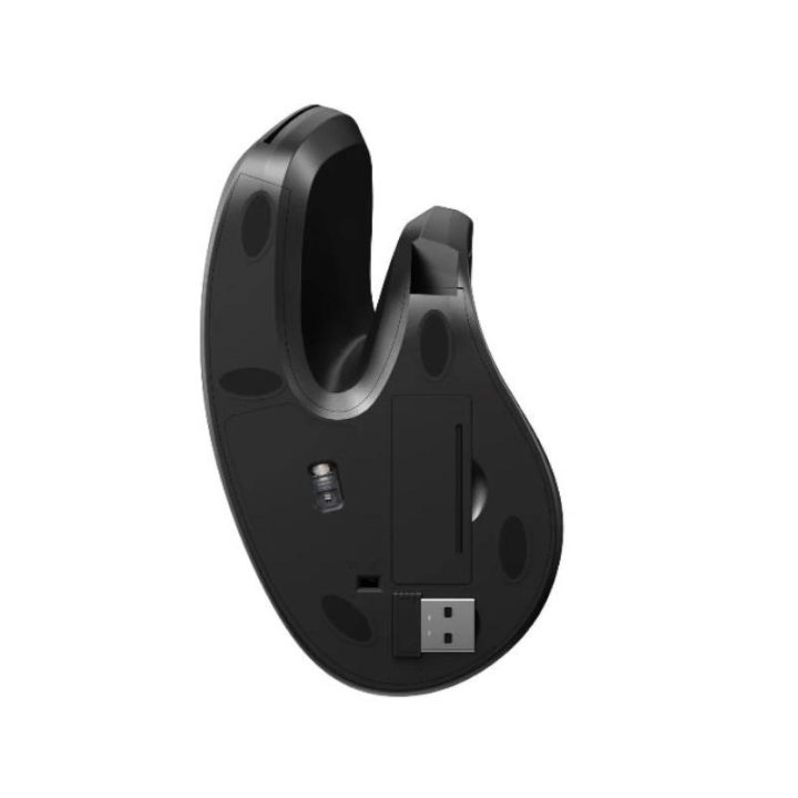 Nilox NXMOEV02 Wireless Vertical Mouse Sil. Black