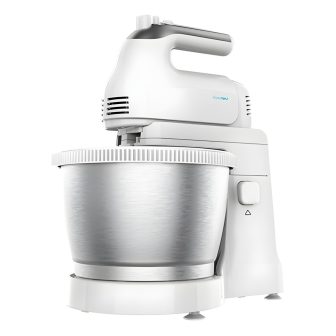 Cecotec PowerTwist 500 Steel Batidora de varillas 500 W Plata, Blanco…