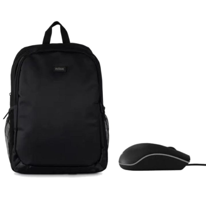 Nilox NXBKM010 mochila Mochila informal Preto Poliéster