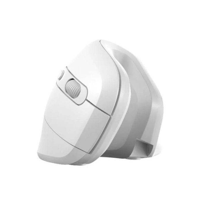 Nilox NXMOEV03 Wireless Vertical Mouse Sil. White