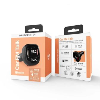 Energy Sistem Car FM Talk Preto (455577)