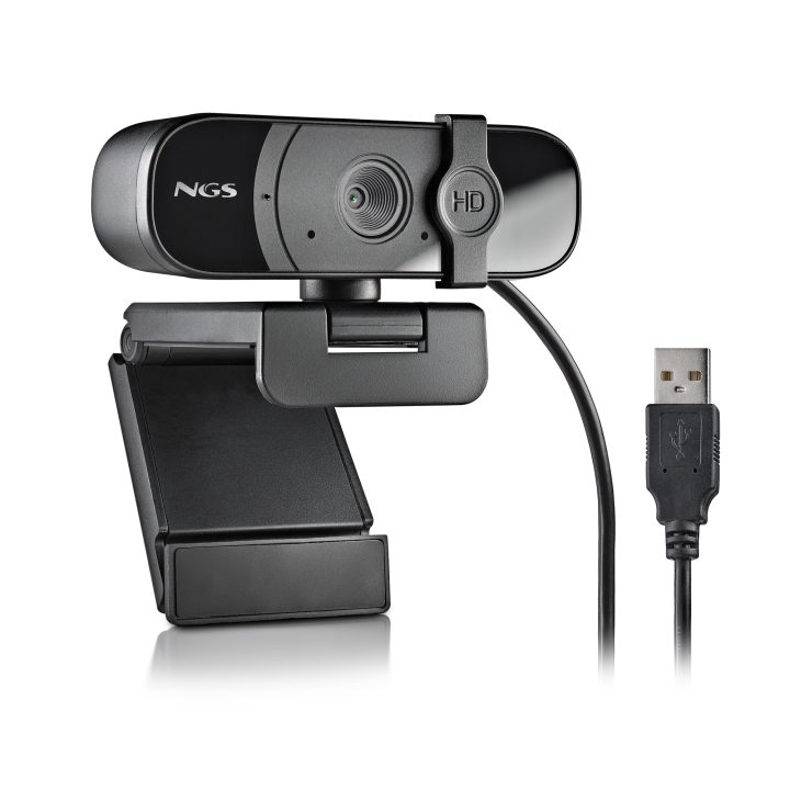 NGS XPRESSCAM 1080HD Webcam 2 MP 1920 x 1080 Pixels USB 2.0 Black
