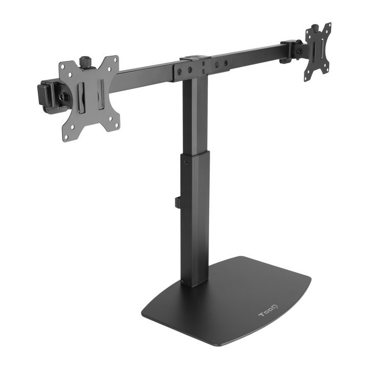 TooQ Soporte de mesa para 2 pantallas (monitor / plasma / LCD / LED)…