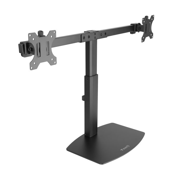 TooQ Suporte de secretária para 2 ecrãs (monitor / plasma / LCD /…