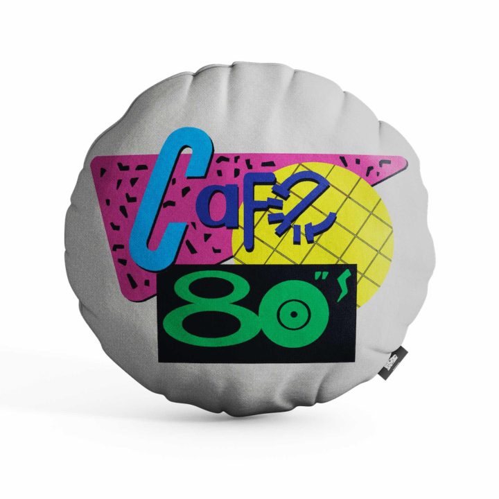 SD Toys Back to the Future Cafe 80 Round Pillow, Vacuum Packed…