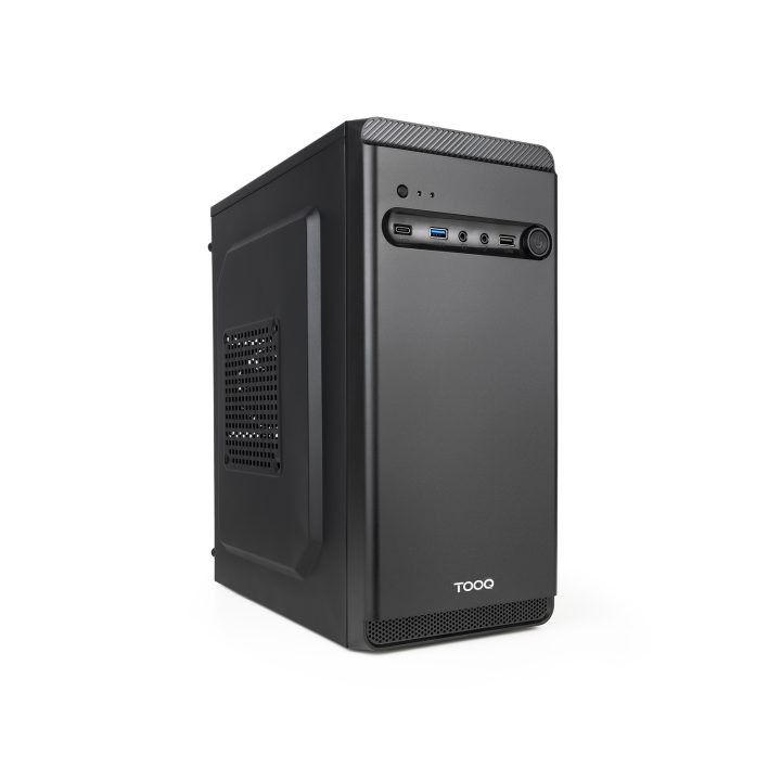 TooQ Caixa Mini-Torre Micro-ATX “DODEKA ULTRA” Preta
