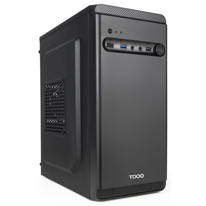 TooQ Caixa Mini-Torre Micro-ATX “DODEKA ULTRA” Preta