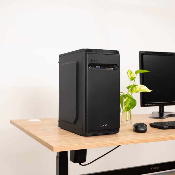 TooQ Caixa Mini-Torre Micro-ATX “DODEKA ULTRA” Preta