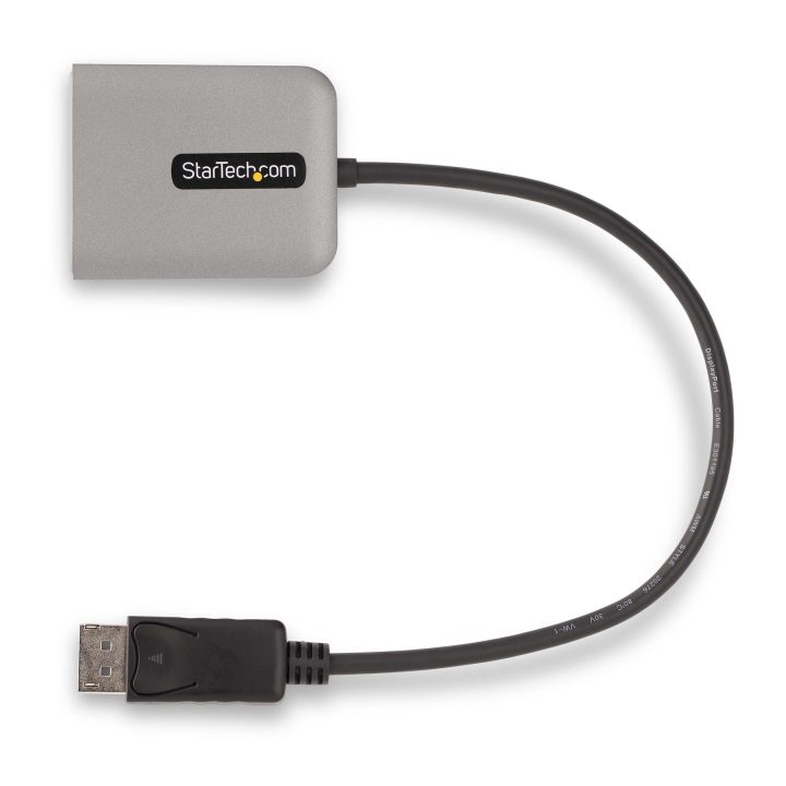 StarTech.com 2-Port DisplayPort 1.4 MST Hub - DP Splitter for 2…