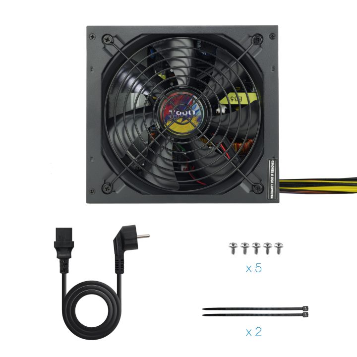 TooQ TQAPOLO-700SP power supply unit 700 W 20+4 pin ATX ATX Black