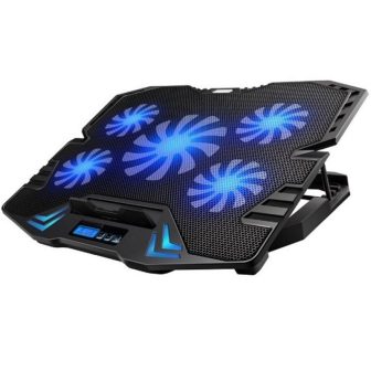 Ewent EW1259 Cooling Pad 17" 2500 RPM Black