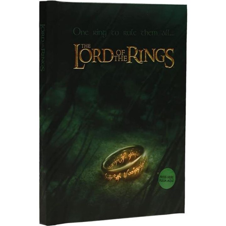 Caderno SD Toys O Senhor dos Anéis Um Anel para os Governar a Todos…