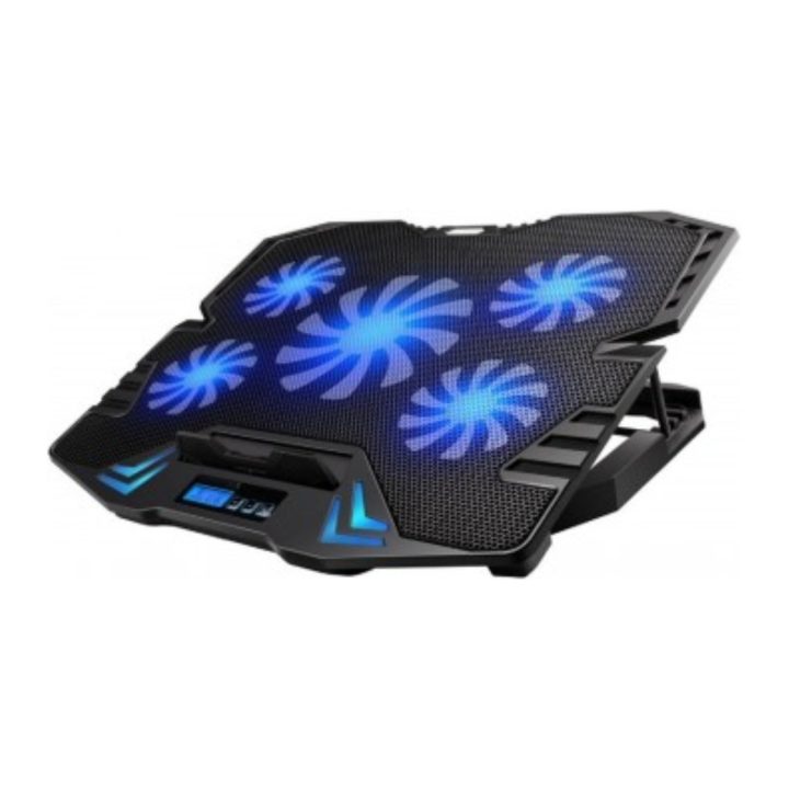 Ewent EW1259 Cooling Pad 17" 2500 RPM Black