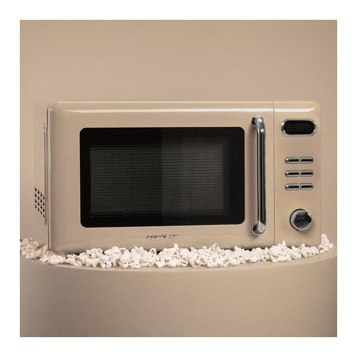 Cecotec 01714 Beige Microwave with Grill Countertop 20 L 700 W