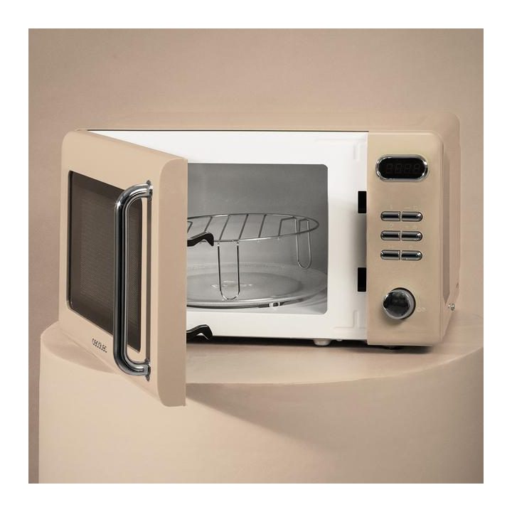 Cecotec 01714 Beige Microwave with Grill Countertop 20 L 700 W