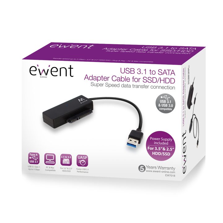 Ewent EW7018 SATA Interface Card and Adapter