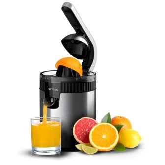 Cecotec Xqueeze RetroJuice 600 Steel Centrifugal Juicer 600 W Black…