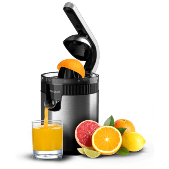 Cecotec Xqueeze RetroJuice 600 Steel Centrifugal Juicer 600 W Black…