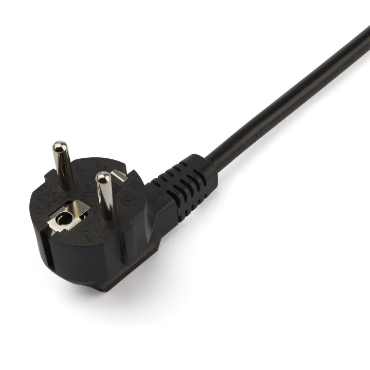 StarTech.com 2m Y-Power Cable for Computer, 18AWG, EU Schuko to 2x…