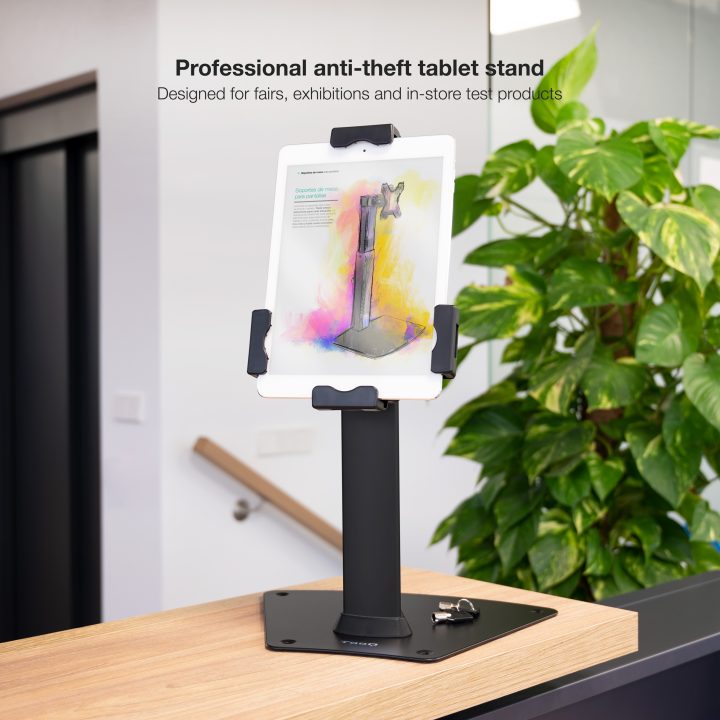 TooQ TQTDS0811 suporte de segurança para tablets Preto 10,5"