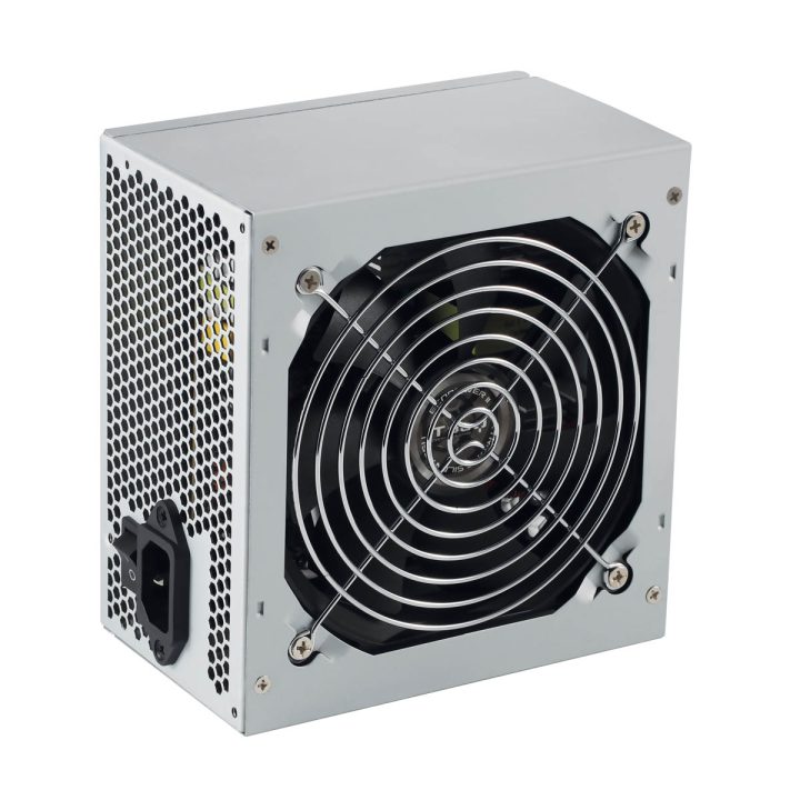 TooQ Ecopower II 500 W 20+4 pin ATX ATX Silver Power Supply Unit