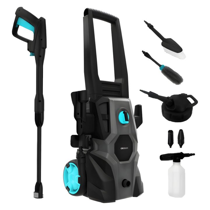 Cecotec 08137 Electric Vertical Pressure Washer 468 l/h 1600 W Black…