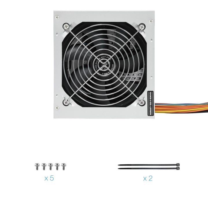 TooQ Fonte Ecopower II unidade de fonte de alimentação 500 W 20+4…