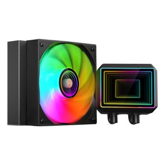 Mars Gaming ML-TWO120 All-in-One Liquid CPU Cooler 12 cm Black 1…