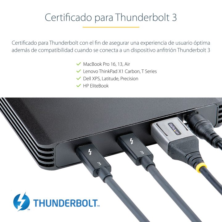 StarTech.com 4-Bay NVMe M.2 SSD Thunderbolt 3™ Enclosure with 1…