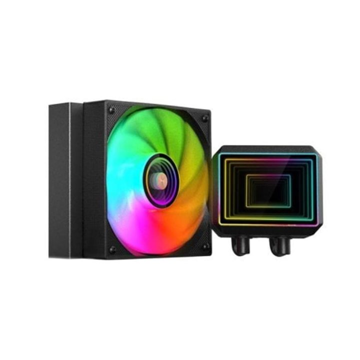 Mars Gaming ML-TWO120 All-in-One Liquid CPU Cooler 12 cm Black 1…
