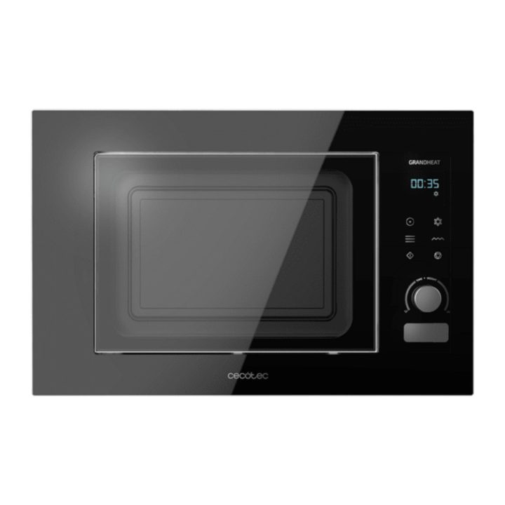 Cecotec 01383 microondas Negro Microondas con grill Integrado 21 L…