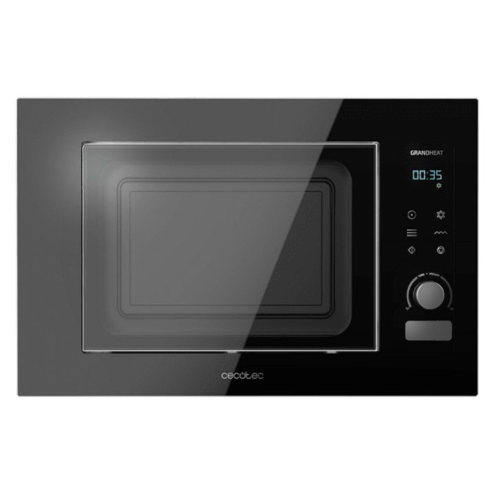 Cecotec 01383 microondas Negro Microondas con grill Integrado 21 L…