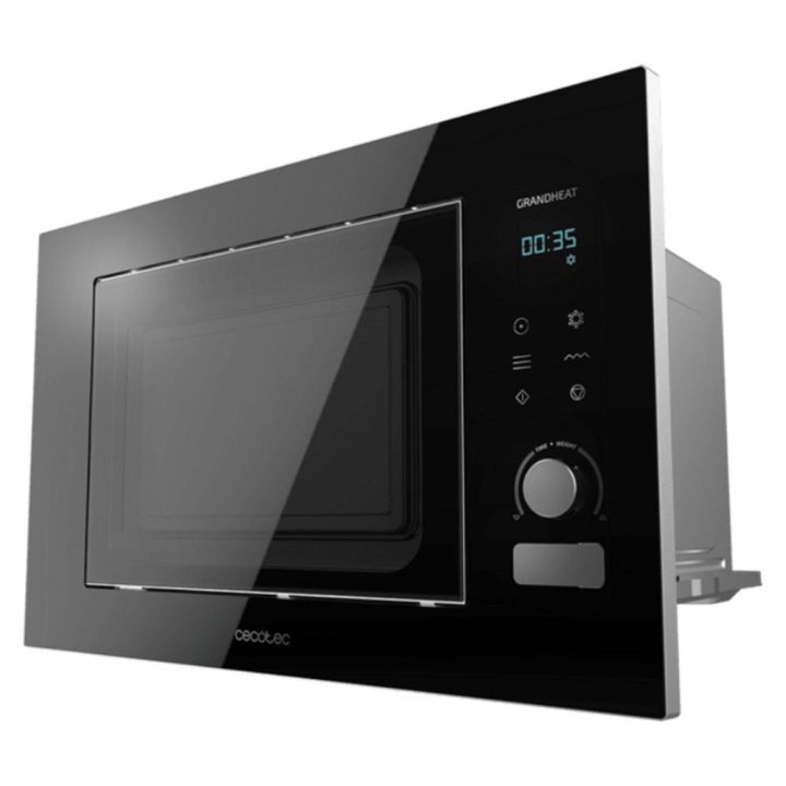 Cecotec 01383 microondas Negro Microondas con grill Integrado 21 L…