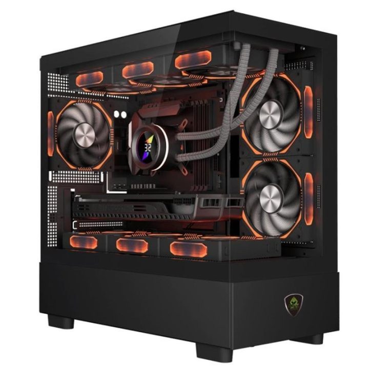 Keep Out Caja M-atx XC-301 3FANS Usb3.0 Glass (XC-301 GLASS)
