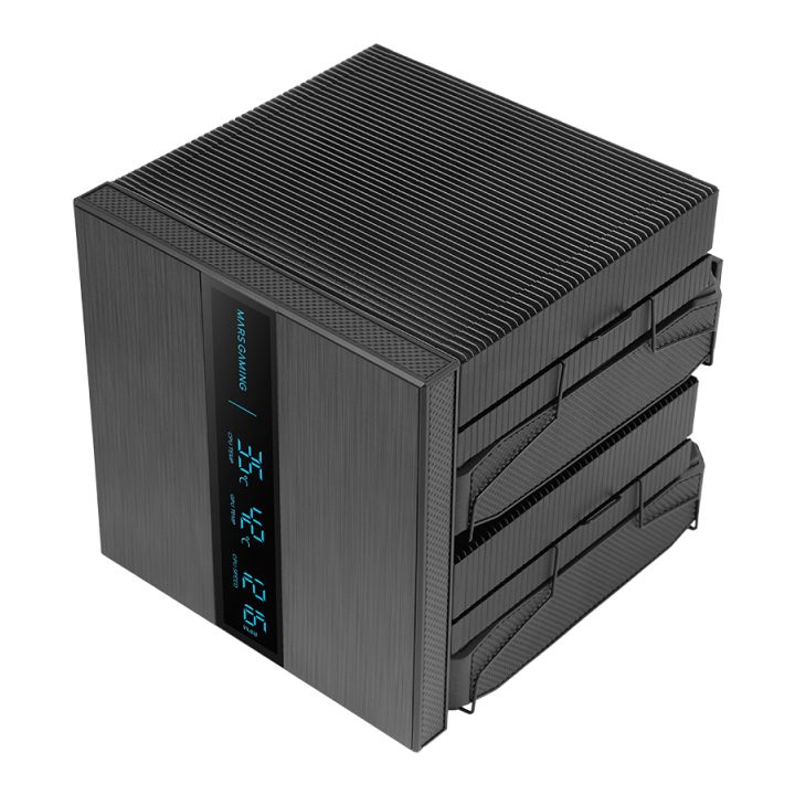 Mars Gaming MCPU-LCDPRO Processador Cooler de ar 12 cm Preto 1…