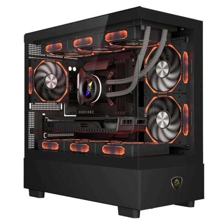 Keep Out Caja M-atx XC-301 3FANS Usb3.0 Glass (XC-301 GLASS)